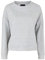 PIECES PCCHILLI LS Sweat Noos BC Maglia di Tuta, Light Grey Melange, S Donna