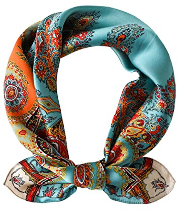 STARWHISPER Damen Reine Maulbeerseide Mode-Schal