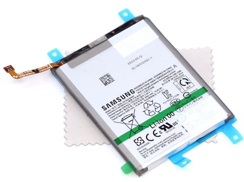 Batterie pour d'origine EB-BA336ABY pour Samsung Galaxy A53 5G (A536B) avec Chiffon de Nettoyage d'écran mungoo