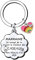 LKJHGF Cadeau de Marraine Porte-clés de de Femme,Cadeau de fête des mères,Femmes au foyer,Cadeaux d'anniversaire,Cadeaux de Famille,Cadeaux de Noël (marraine)