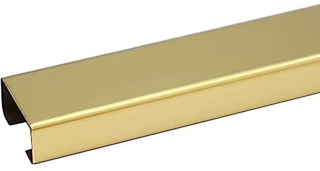 Oculta cables Canaleta Pasacables de Suelo Cubierta de cable grande dorada para TV montada en la pared, canal de alambre de metal de 40 60 pulgadas de largo, corrector de cables, kit adhesivo para ocu