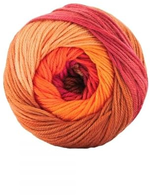 Papatya Sundae Rainbow Multicoloured 100% Microfibre Acrylic 100g 4 Ply (S11)