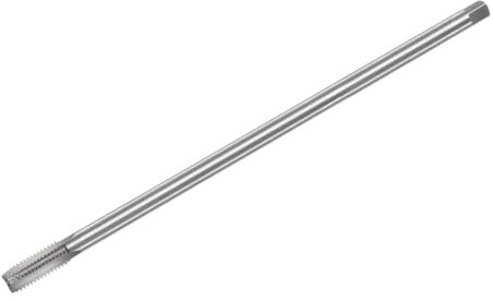QUARKZMAN Metrische Gewindebohrer M10 x 1.5 H2 200mm Extra langer gerader Flöten-Gewindeschneidemaschine Gewindebohrer Gewindeschneidwerkzeug