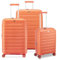 RONCATO B-FLYING Set 3 valigie trolley Grande Medio e Cabina Espandibili 4 Ruote, Rigidi con Chiusura TSA - Apricot Orange