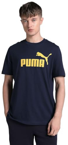 PUMA Unisex ESS No. 1 Logo Tee (s) T-Shirts, New Navy, 3XL