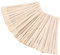 Mynoozi 200 Stück Holz Wachs Sticks, Holzspatel Waxing Klein, Wachs Spatel Holzspate zum Auftragen von Wachs Creme und Zuckerpaste für Haarentfernung und Herstellung von Holzhandwerk