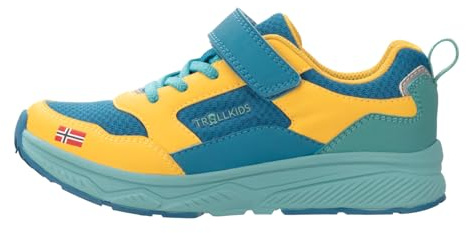 Trollkids Kids Haugesund Sneaker | Leicht und bequemlGriffige SohlelElastische Schnürung und Klettriegel