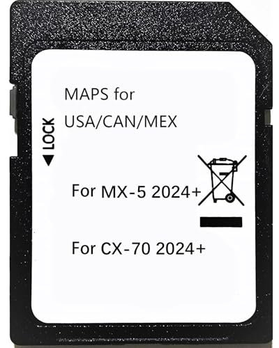 2025 Navigation SD Card,Compatible with 2024 - MX-5,2025-3,2025 - CX-30,2025 - CX-50,2025 - CX-70USA/CAN/MEX