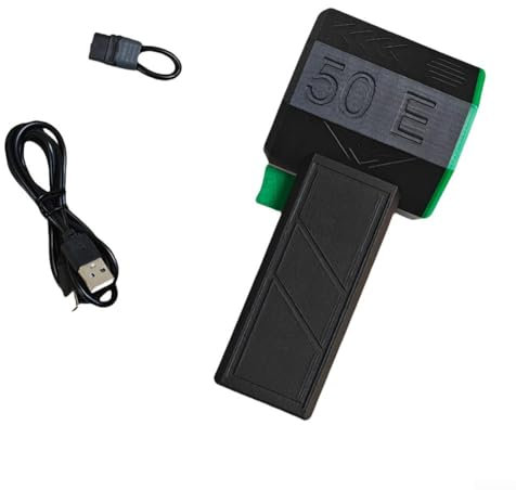 600W handheld turbojet fan, powerful turbo blower, jet blower car dryer for cars, cleaning, camping(black + green)
