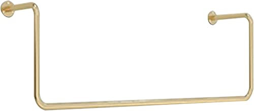 ASumPio Portemanteaux Portemanteaux Muraux, Portemanteaux Design Loft Industriel, Portemanteaux Amovibles pour Vêtements, Séchoir,Golden-120Cm