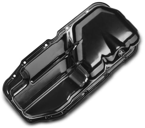 Frankberg Ölwanne Motorölwanne mit Ölablassschraube Kompatibel mit Golf III 1H1 Polo 6N1 Arosa 6H1 Cordoba 6K1 6K2 Ibiza II 6K1 Inca 6K9 Felicia I 6U1 Replace# 032103601A