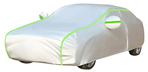 JPDEDIAN Autoabdeckung Outdoor für 𝖢𝗂𝗍𝗋𝗈𝖾𝗇 C4 Cactus Autoabdeckung Abdeckplane Auto Autogarage Faltgarage Auto Wasserdicht Garage Auto