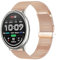 KoGiio 20 mm Cinturino per Amazfit Active 2/Amazfit Active/Amazfit GTR Mini/Amazfit GTS 4 / Amazfit GTS 4 Mini/Amazfit Bip 3 / Amazfit Bip 3 Pro/Amazfit GTS 3, Cinturino in Acciaio