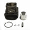 GLFLOW 44Mm Cylinder Piston Assembly Kit, With Circlips For DCS520 DCS5200I For 50Cc Chainsaw Replacement Parts Cylinder Piston Set