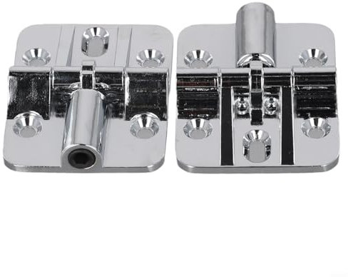 Bisagras de bloqueo ajustables con rango de 180 grados para una mayor funcionalidad de plegado para mesas y puertas (luz brillante)