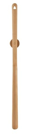 HNULGVI Chausse-Pied Chausse-pied magnétique à manche allongé en bois de hêtre, extracteur de chaussures en bois massif(75CM- Wood color)