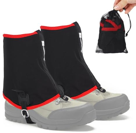 YTSMFL Trailrunning-Schuhgamaschen zum Laufen, Trail Low Gaiters wasserdichte Trailrunning-Schuhgamaschen zum Laufen Atmungsaktive Low Gamasche mit Rutschschutz für Outdoor