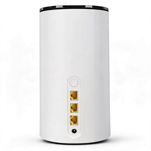 Sxhlseller Router WiFi 6 5G con 8 Antenne, Porta WAN 2,5G, Doppio Slot SIM, velocità 4,67 Gbps, Supporta 50 Dispositivi, per Casa, Ufficio, Giochi, Streaming, VPN. (Spina europea)