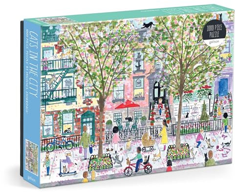 Michael Storrings Cats In The City 1000 Piece Puzzle