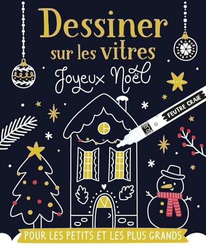 Dessiner sur les vitres - dessiner sur les vitres - noël