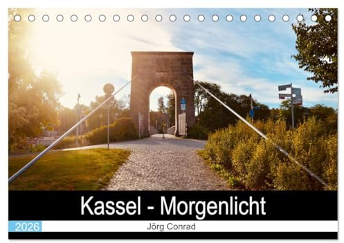 Kassel - Morgenlicht (Tischkalender 2026 DIN A5 quer), CALVENDO Monatskalender: Stimmungsvolle Aufnahmen aus Kassel (CALVENDO Orte)