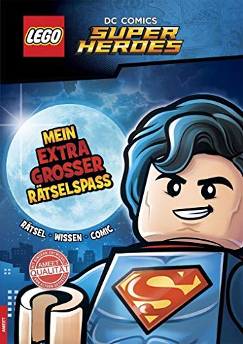 LEGO® DC COMICS SUPER HEROES Mein extragroßer Rätselspaß: Rätsel Wissen Comic