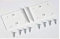 White Kitchen Cupboard DOOR HINGE REPAIR KIT Includes 10 Plates and Fixing Screws