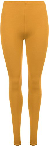 WearAll Ladies Stretch Long Leggings Womens Plus Size 12-30