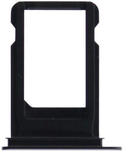 MicroSpareparts Mobile SIM Card Tray Black for iPhone 7-4.7, MOBX-IP7G-HS-SIM-B (for iPhone 7-4.7)
