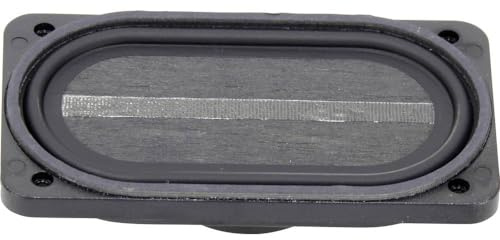 Visaton SC 5.9 FLX - 8 Ohm 5 Zoll 9 cm Breitbänder 4 W 8 Ω Oval, Holz-Membran