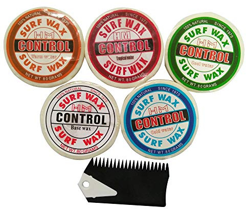 UPSURF Tavola da Surf Set di Cera Pinna Wax Tavola da Surf con Pettine a Cera