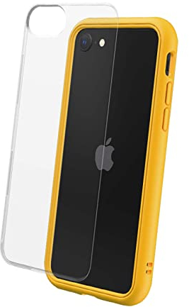 RhinoShield Modulares Case kompatibel mit [iPhone SE 3 / SE 2/8 / 7] | Mod NX - Anpassbare & stoßdämpfende Schutzhülle im schlanken Design - 3.5 Meter Fallschutz - Gelb