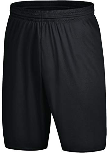 JAKO Herren Sporthose Palermo 2.0, Schwarz, XL