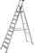 Aluminium Step ladders Industrial Platform Steps BS2037 Class 1 Youngman Ladder (10 Tread)