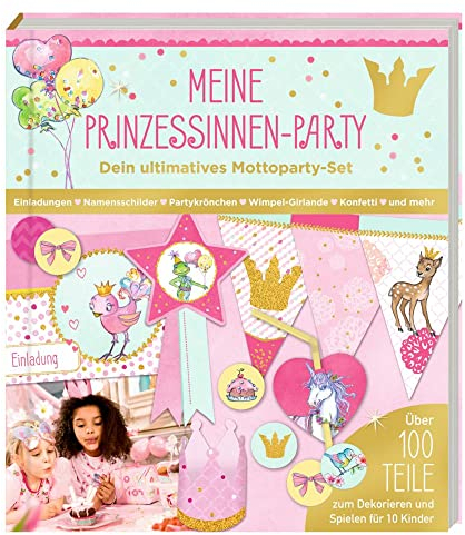 Aktivbuch - Prinzessin Lillifee - Meine Prinzessinnen-Party: Dein ultimatives Mottoparty-Set (Alben & Geschenke für Kinder)