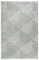 Esprit Home I Kurzflor Teppich aus Polyester und Polypropylen I Velvet Groove I Mint Grau | (133 x 200 cm)