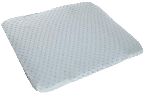 roba organic Spannbezug für Wickelauflagen Lil Planet - für Unterlagen 75 x 85 cm - Abnehmbarer Bezug aus Bio Baumwolle - GOTS zertifiziert - Hellblau / Sky