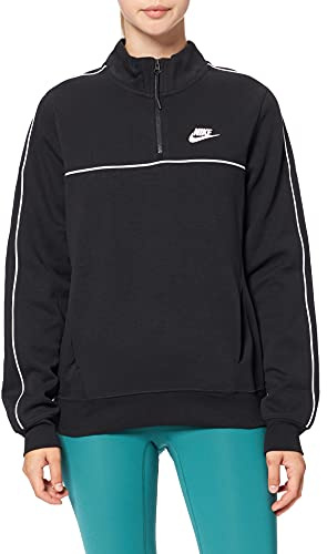 Nike Damen NSW Mlnm Etl FLC Qz Ls Sweatshirt