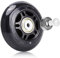 8er Pack 76 mm / 80 mm 82A Ersatzrollen für Inline Skates, Rollen mit Kugellager ABEC 7,76mm