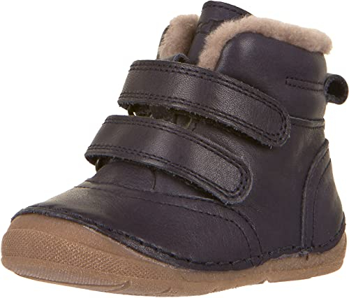 Froddo Baby Lauflernschuhe Krabbelschuhe Paix Winter Boots Glattleder Babyschuhe Mädchen Uni Paix Kinder mädchen Boots Klettschuhe lammfell