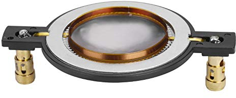 Plyisty 50-120W 44,4 Mm Superhorn-Hochtöner Aluminiummembran 8 Ohm, Titanmembran-Hochtöner Schwingspule mit Anschlussklemmen für Audio-Ersatz