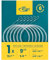 SF Vorgebundene Schlaufe zum Fliegenfischen Tapered Vorfach Nylon (6 Packungen) 9FT 1X