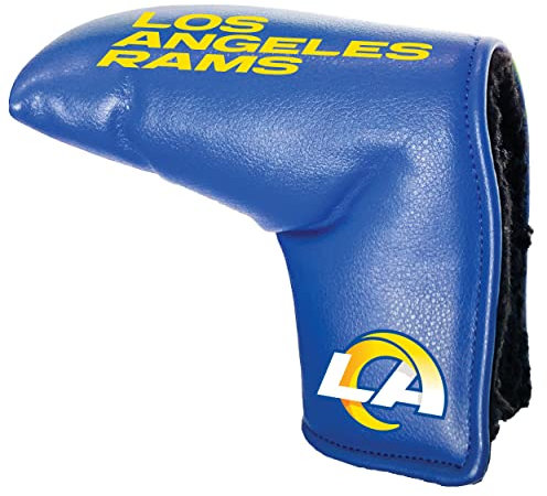 Team Golf NFL Los Angeles RAMS Tour Blade Putter Cover - Printed Team Golf NFL Tour Blade Putter Cover, Fits Most Blade Putters, Scotty Cameron, Taylormade, Odyssey, Titleist, Ping, Callaway