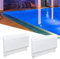 2 piezas de aleta de puerta de vertedero de repuesto para skimmer, tapa skimmer piscina,puerta de skimmer de piscina, aleta de vertedero de puerta de skimmer de alta confiabilidad, fácil de instalar