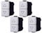 Pulsante Doppio Saliscendi 1P+1P 16A, Compatibile Con Bticino Matix, Da 1 Posto Modulo (4)