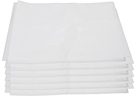 100 Stück Einweg-Bettlaken Massagebettdecke Dünne Atmungsaktive Lochlose Weiße 170x70cm Massagebettlaken Einweg für Schönheitssalon