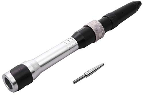 KVSERT Pieza de mano de joyería,Herramientas de orfebre Martillo Quick Change Handpiece, Cc30 Cabeza,Joyería grabado martillo mango