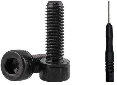 LOVE MEI Kit viti di ricambio M2* 5 custodie per cellulari (nero)