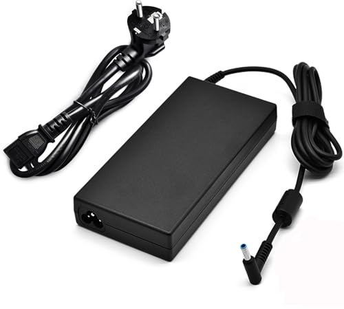 PFMY 19.5V 7.7A 150W AC Adapter Portátil Cargador Adaptador Ordenador Adaptor Charger para HP Omen 15 17 Pavilion Gaming 15 17 ZBook Studio 15 G3 G4 G5 G6 TPN-CA11 TPN-DA09 HSTNN-LA25 HSTNN-CA27