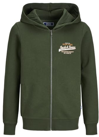 JACK&JONES JUNIOR JJELOGO Sweat Zip Hood 2 COL 24/25 JNR